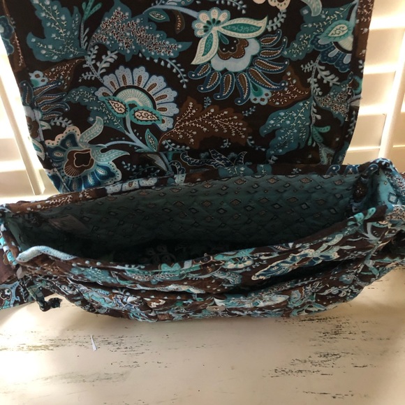 Vera Bradley messenger bag, Java Blue - Picture 6 of 10